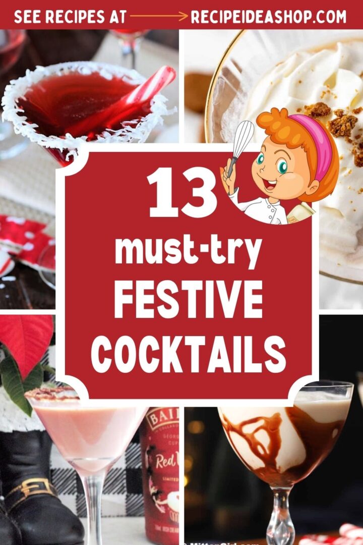 must try festive cocktails collage