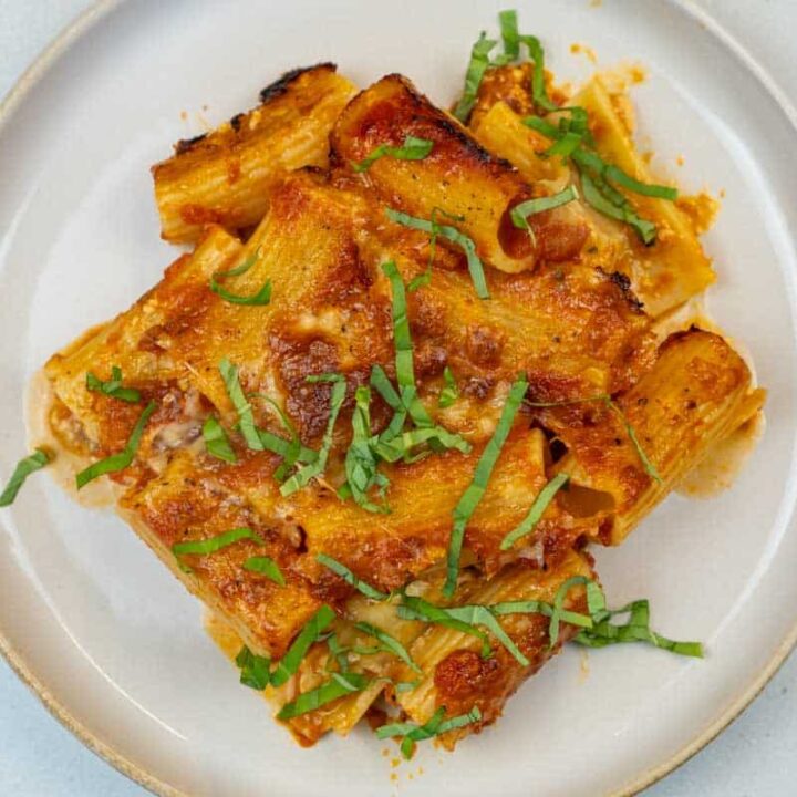 meatless baked ziti