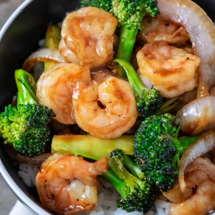 shrimp and broccoli