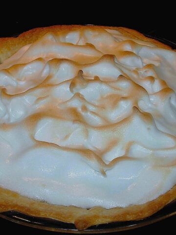 homemade old fashioned lemon meringue pie recipe