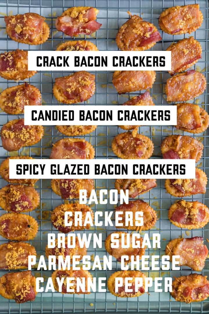 how to make candied bacon crackers