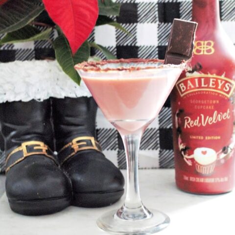 red velvet martini