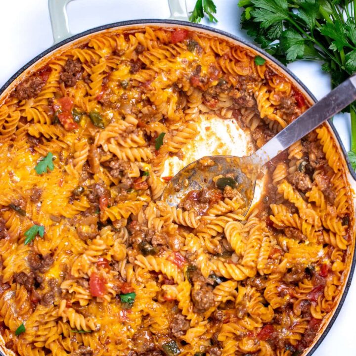 cheeseburger casserole