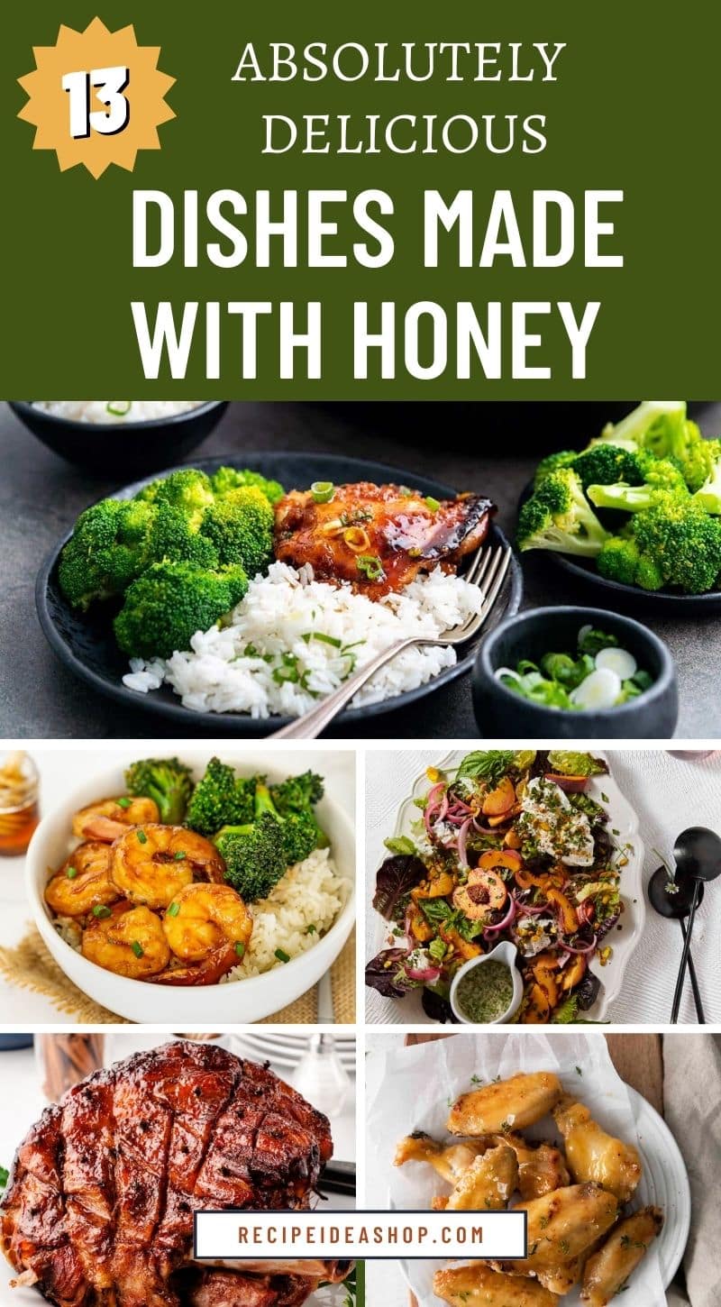 Dishes with Honey 5 image collage