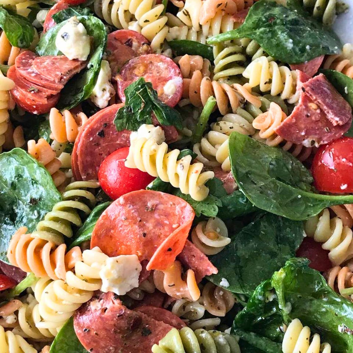 Image for Quick And Easy Italian Pasta Salad Recipe