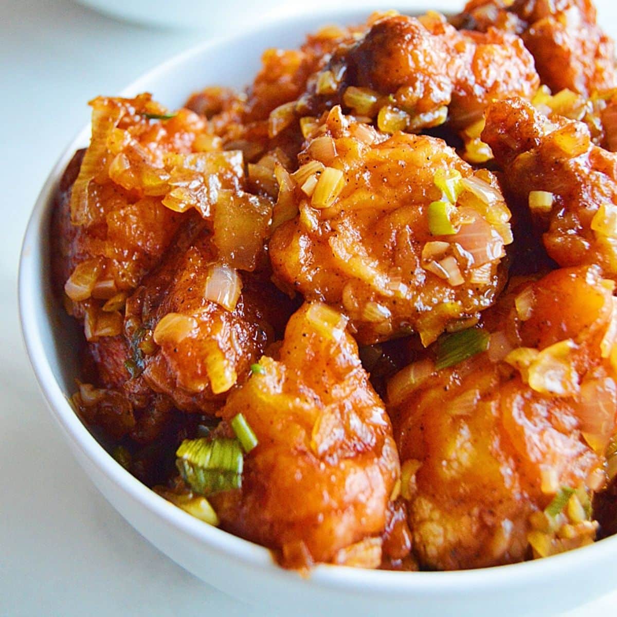 garlic honey cauliflower