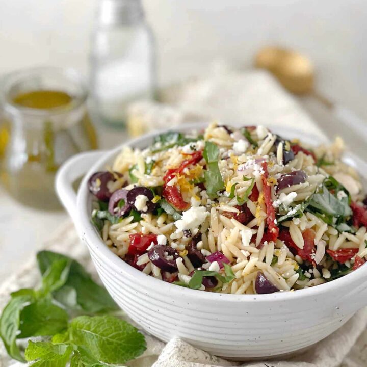 orzo pasta salad