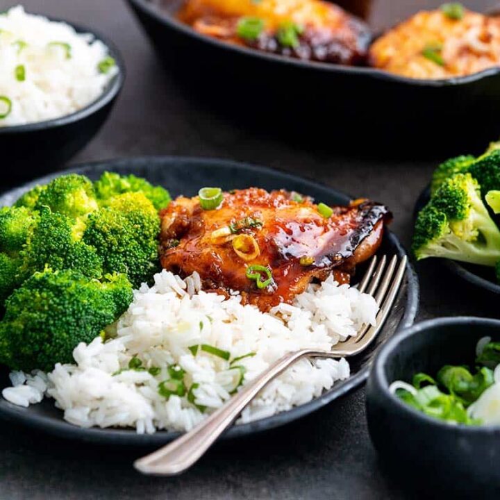 roasted honey garlic chicken