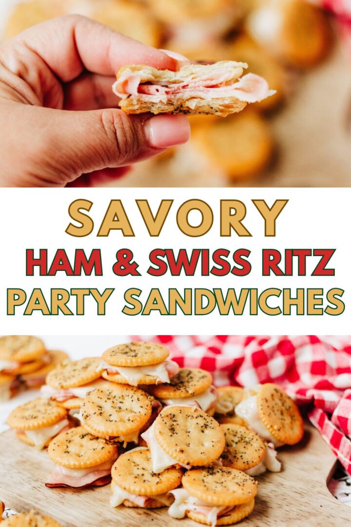 ritz party crackers close up